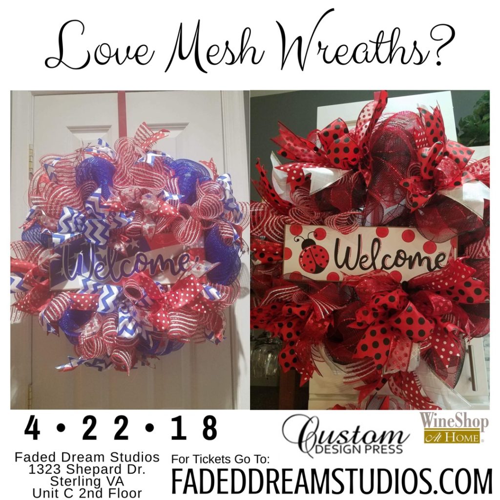 Faded Dream Studios - Love Mesh Wreaths