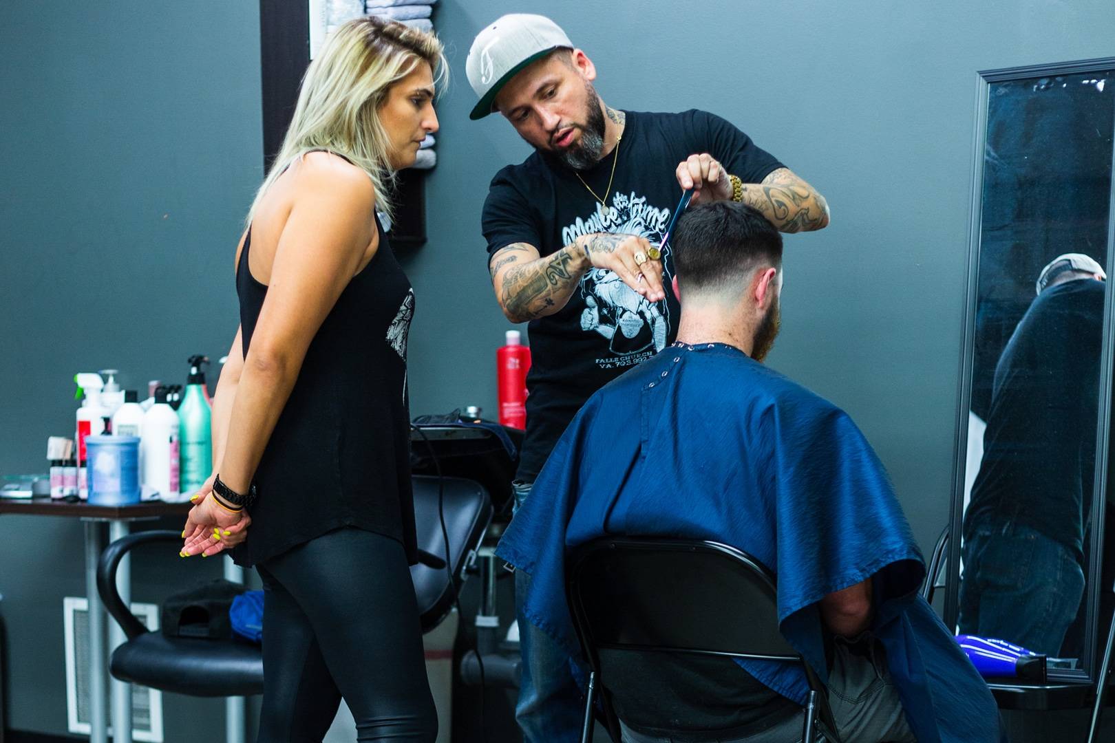 Learn the art of cutting and styling hair from one of the best in the industry 